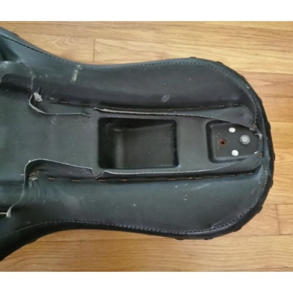OEM Black Harley Davidson‎ HD Dyna Studded MILSCO 2-UP Motorcycle Seat Saddle - Picture 9 of 9